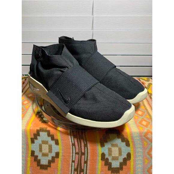 Nike Air 180 Fear of God 8.5 Black Slip-on Adhesive Strap Sneakers Tennis Shoes main image 14
